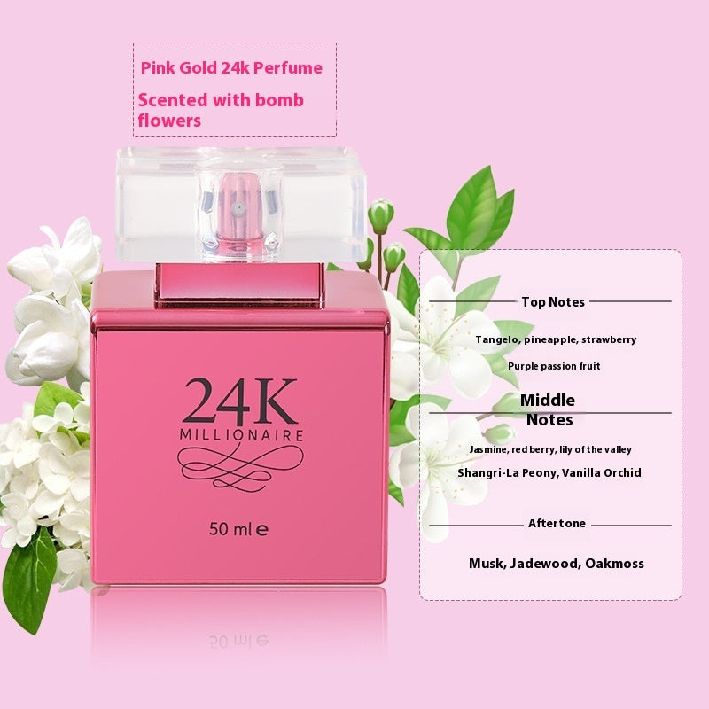 Profumo da donna con fragranza duratura 24K Millionaire