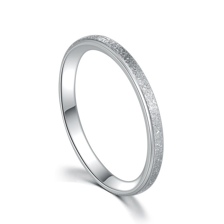 Anello in Titanio opaco - Ciondolandia