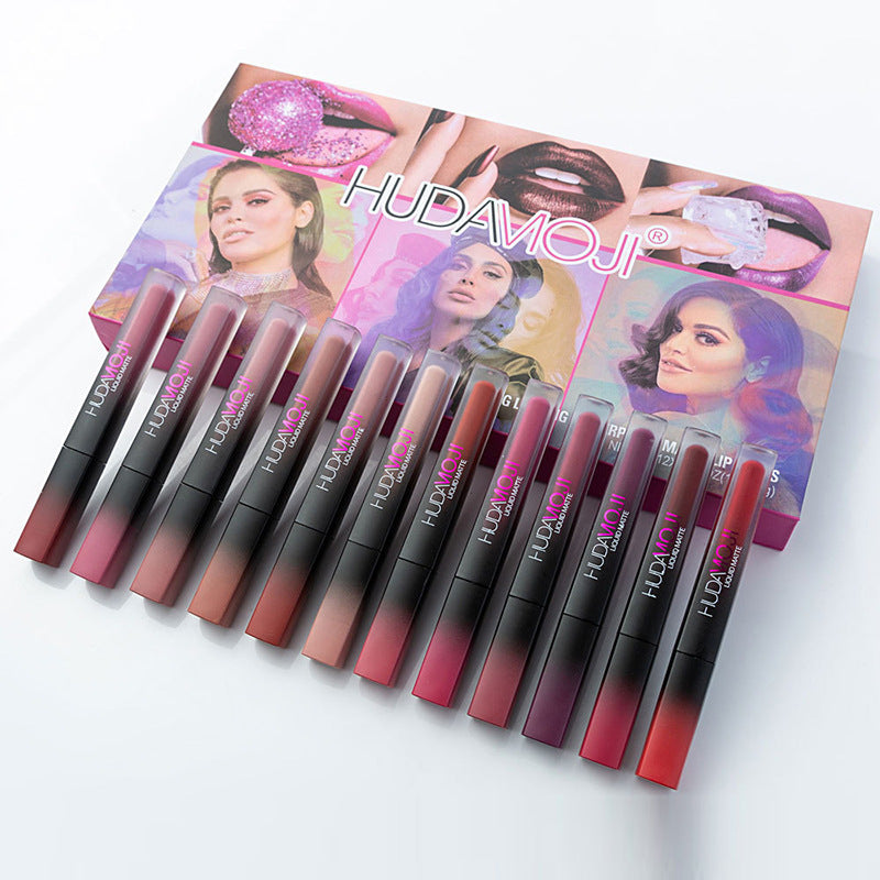 Nuovo set di 12 rossetti opachi