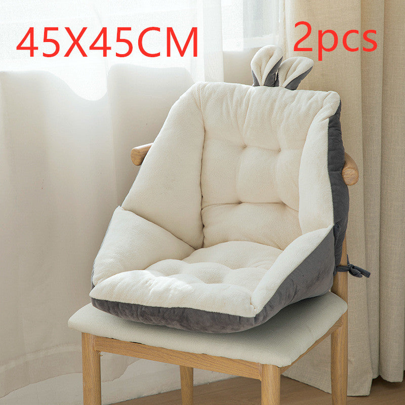 Cuscino per sedia integrato con schienale