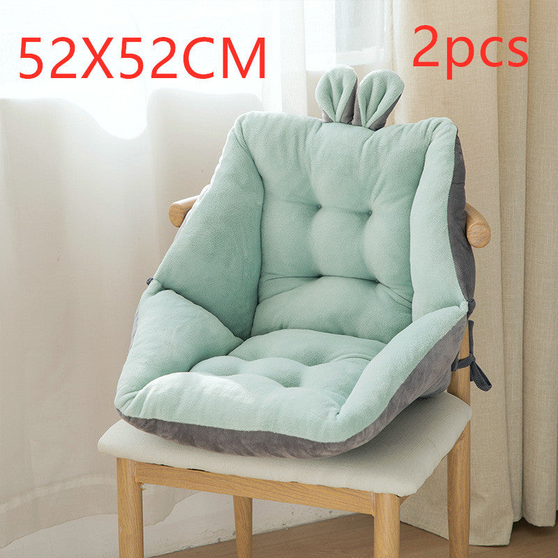 Cuscino per sedia integrato con schienale