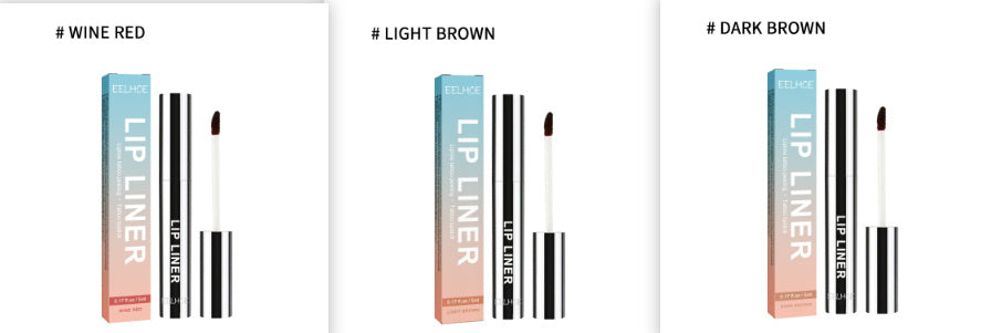 Waterproof lip contour tattoo