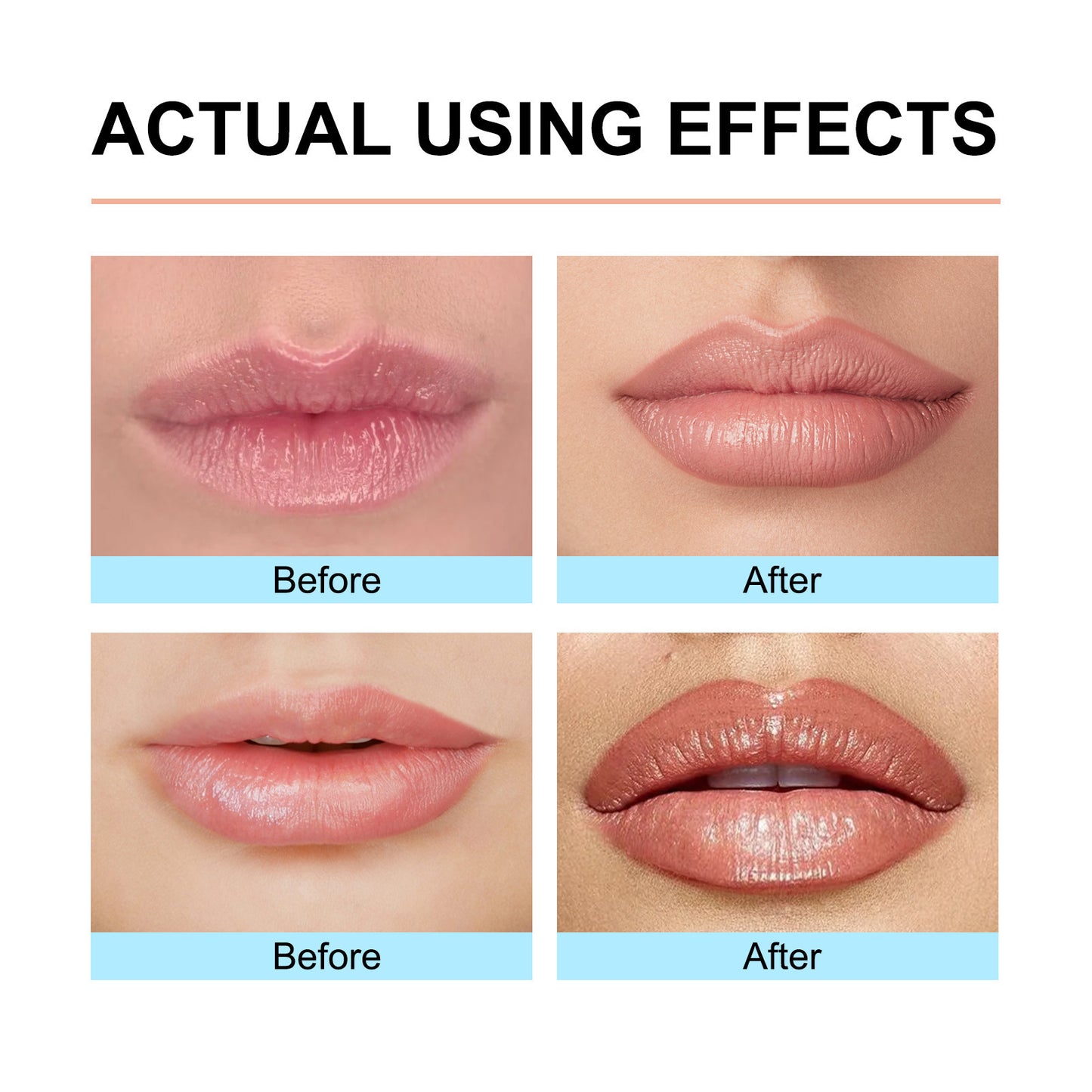 Waterproof lip contour tattoo