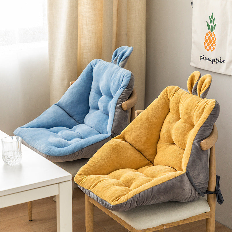 Cuscino per sedia integrato con schienale