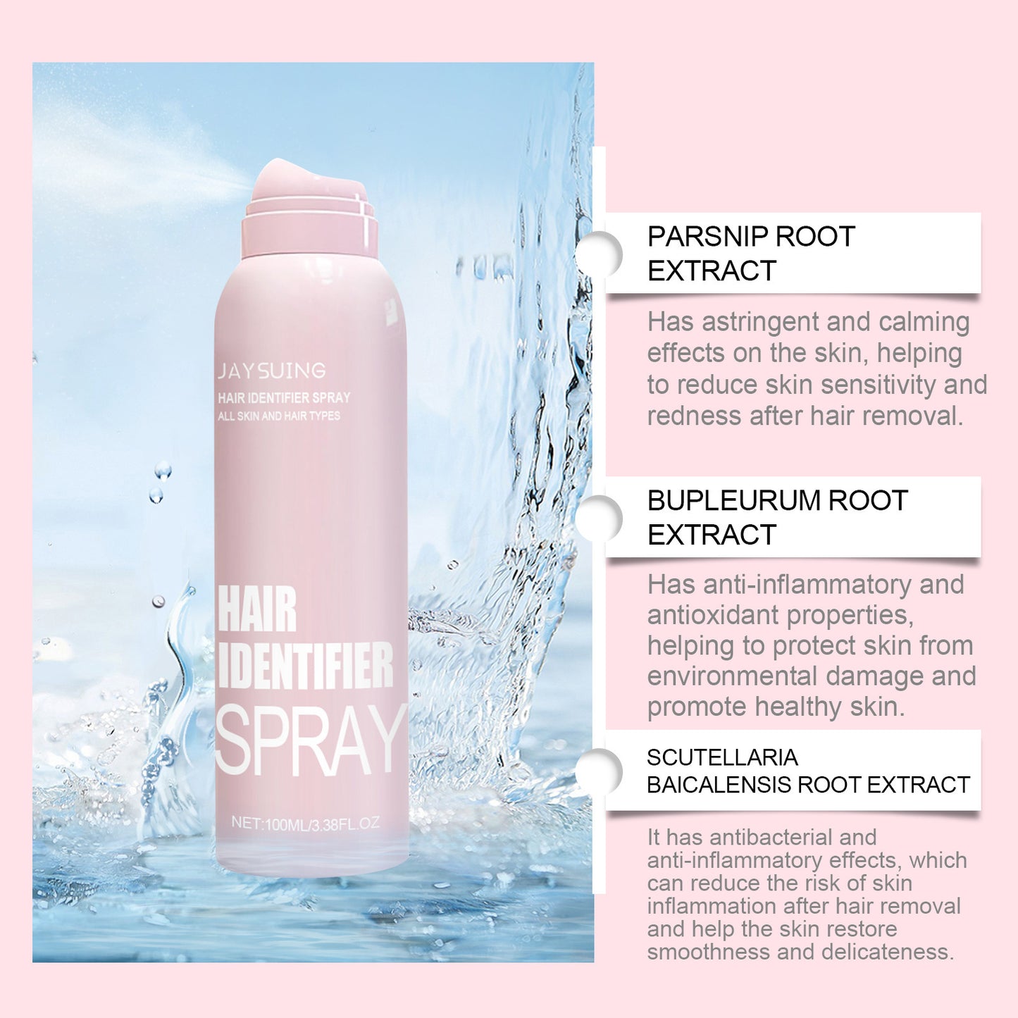 Spray rasatura viso donna Bio - Ciondolandia