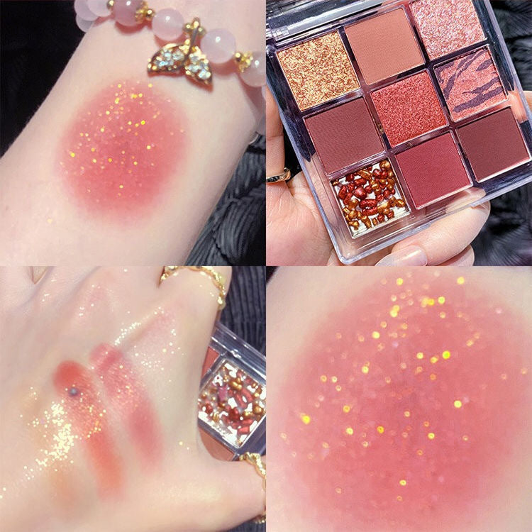 Palette nude 9 colori brillanti