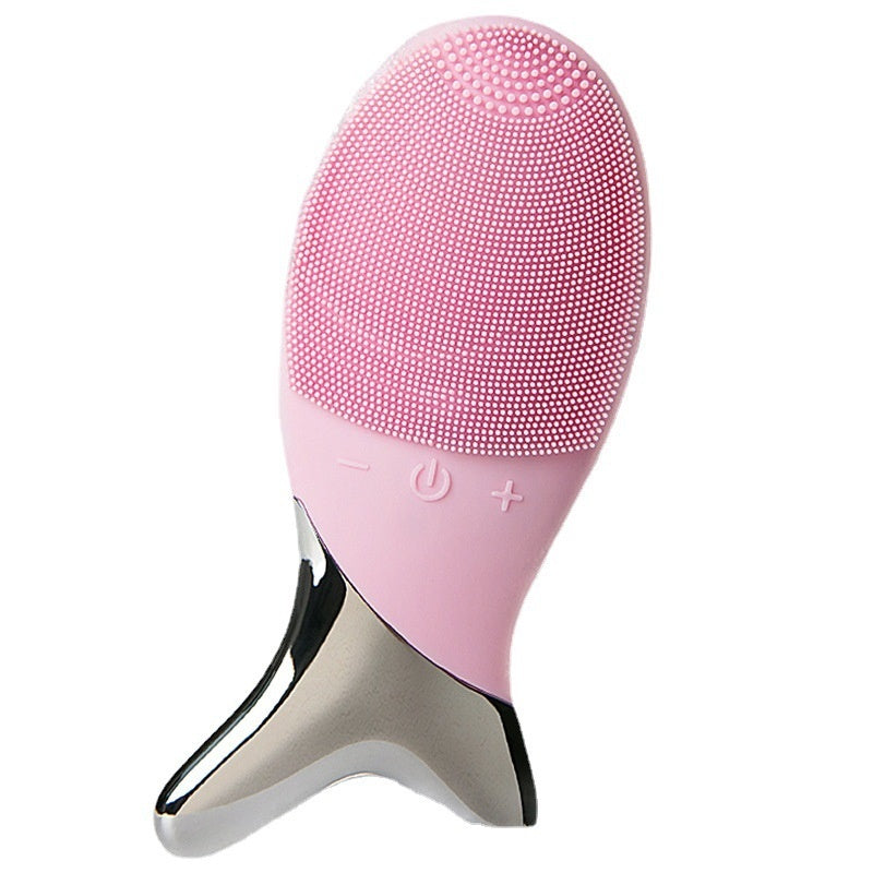 Sistema di pulizia in gel di silicone, strumento elettrico per il viso