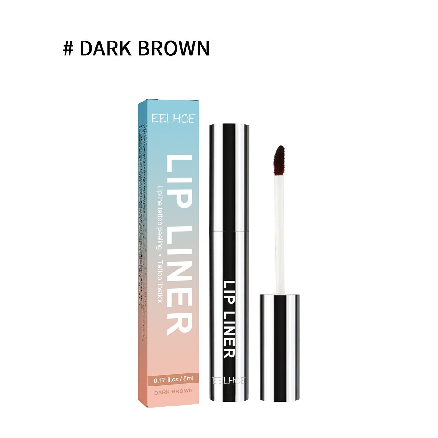 Waterproof lip contour tattoo